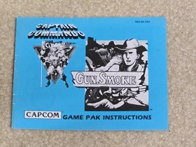 Gun.Smoke - Nintendo NES Manual Instruction Booklet AUTHENTIC