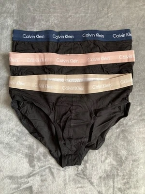 Calzoncillos Calvin Klein Para Hombres Calce Clásico Algodón Elastizado Cadera 3 Pares XXL Ropa Interior Foto 1 de 4