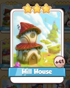 Hill House, card from set Lost Gem, Virtual Card,Coin Master Game - Picture 1 of 1