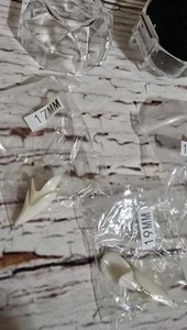 3 Pack - Reusable Vampire Teeth Fangs with Adhesive for Adults 3 Different Sizes - Picture 1 of 8