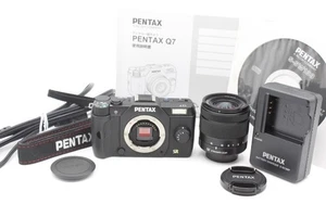 【MNT】Pentax Q7 12.4MP Digital Camera 02 Standard Zoom Lens Kit - Black From JP - Picture 1 of 12