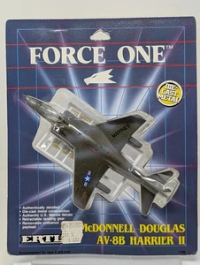 ERTL Force One McDonnell Douglas AV-8B Harrier II Fighter Jet Diecast #1168 NIB - Picture 1 of 10