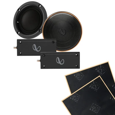 Infinity Kappa 303S 110W 3” Coaxial Car Speakers with Sound Damping - Image 1 of 4