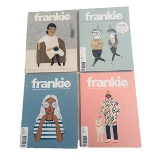 Frankie Magazine x 4 Issues 3 with Inserts 52 63 76 83 Design Art Fashion Travel - Picture 1 of 13