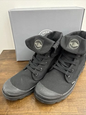 NUEVO Palladium Baggy 02353-060-M Negro/Negro Zapatos para Hombre Talla 10 M Nuevos en Caja Foto 1 de 2