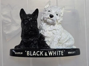 Vintage old rare collectible advertising Black and White Scotch Whisky advertis - Picture 1 of 8