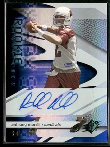 2008 SPx #193 Anthony Morelli - Picture 1 of 2