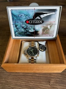 NOS Citizen Promaster Aerochron C046-0888522 AltiMeter BaroMetric - Picture 1 of 18