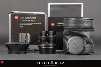 Leica M 35mm 1.4 asph. 6bit Summilux 11874 6bit (Service 08.08.2025)FOTO-GÖRLITZ - Bild 1 von 4