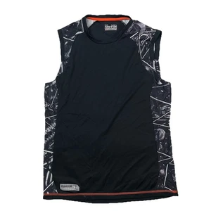 Under Armour Combine Training HeatGear Black Sleeveless Shirt Men’s Size M - Picture 1 of 14