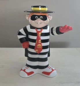 Banco de monedas parlantes McDonald's Hamburglar 2001 vintage *RARO* - Imagen 1 de 9