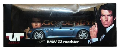 BMW Z3 ROADSTER JAMES BOND 007 GOLDENEYE  1:18 UT MODELS DIECAST CAR - Image 1 of 3