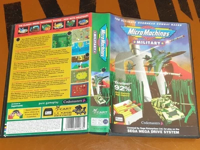 ## SEGA Mega Drive - Micro Machines Military - gut, komplett ## - Bild 1 von 2