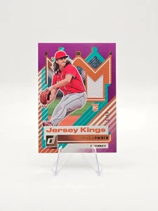 Rhett Lowder 2025 Panini Donruss RC Jersey Kings Patch Purple SP /49 #JK-RL - Bild 1 von 2