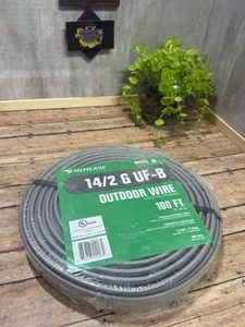 Outdoor Wire 100 Ft. 14/2WG UF-B Wire - Gray - Picture 1 of 3