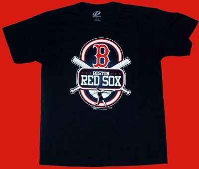 BOSTON RED SOX Stitches Slugger Tee BOYS Large 14/16 NWT MLB FREE SHIPPING in US - Image 1 of 2