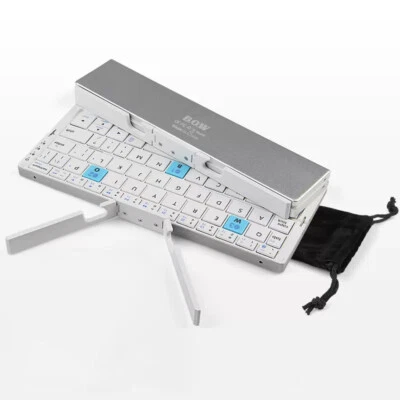 BOW HB199 Foldable Mini Bluetooth Keyboard For OPPO Find N2 vivo X Fold+ Samsung - Image 1 of 4
