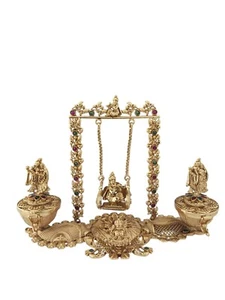 Indio Bollywood Boda Sindoor Dabbi Kumkum Caja Pooja Accesorio Regalo Joyería - Imagen 1 de 3