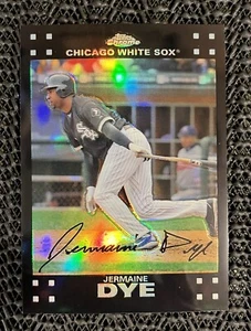 2007 Topps Chrome Black Refractor Jermaine Dye #221 - Picture 1 of 2