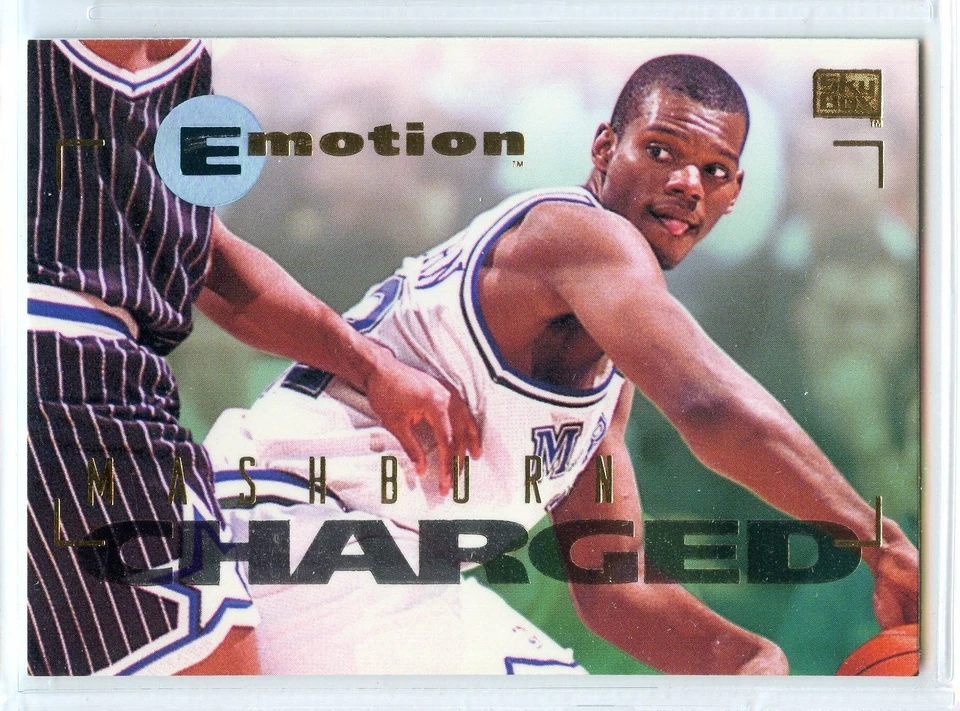 1994-95 Skybox Emotion Basketball - #21 - Jamal Mashburn - Dallas Mavericks - Image 1 of 1