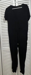 Olivaceus, 100% Rayon schwarz Overall - Bild 1 von 16