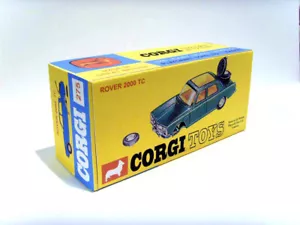 CORGI No. 275 - ROVER 2000 TC  Superb, custom display/ reproduction box ONLY. - Picture 1 of 2