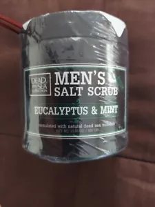 Artisan Salt Scrub for Men - Masculine Eucalyptus & Mint - 23.2 OZ - Exfoliating - Picture 1 of 1