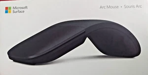 Microsoft Surface Arc Touch Mouse Souris Arc Black - Picture 1 of 7