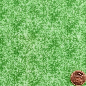 Tela percal de algodón estampado abstracto geométrico verde | 2,17 yardas x 45 pulgadas. - Imagen 1 de 11