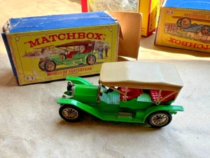 1968 MATCHBOX Yesteryear 9 MOKO LESNEY Y-9 1912 Green SIMPLEX D BOX - Picture 1 of 3