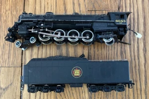 MEHANO 4-8-2 STEAM ENGINE & TENDER CANADIAN NATIONAL RAILWAYS 6043 HO TESTED - Picture 1 of 5