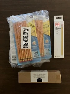 186 #2 Pre-Sharpened Pencils, Paper Mate (144), Amazon Basics (30), Tru Red (12) - Picture 1 of 11