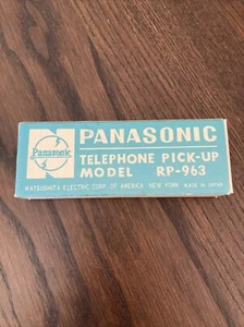 Vintage Panasonic RP-963 Telephone Pick-Up Phone Recording Device NOS - Picture 1 of 4