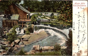Postkarte Jagden Mills East Providence Rhode Island ungeteilte Rückseite gestempelt 1906 - Bild 1 von 2