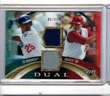 2005 Upper Deck Artifacts Dual 86/99 Adrian Beltre Dallas McPherson #DA-AD
