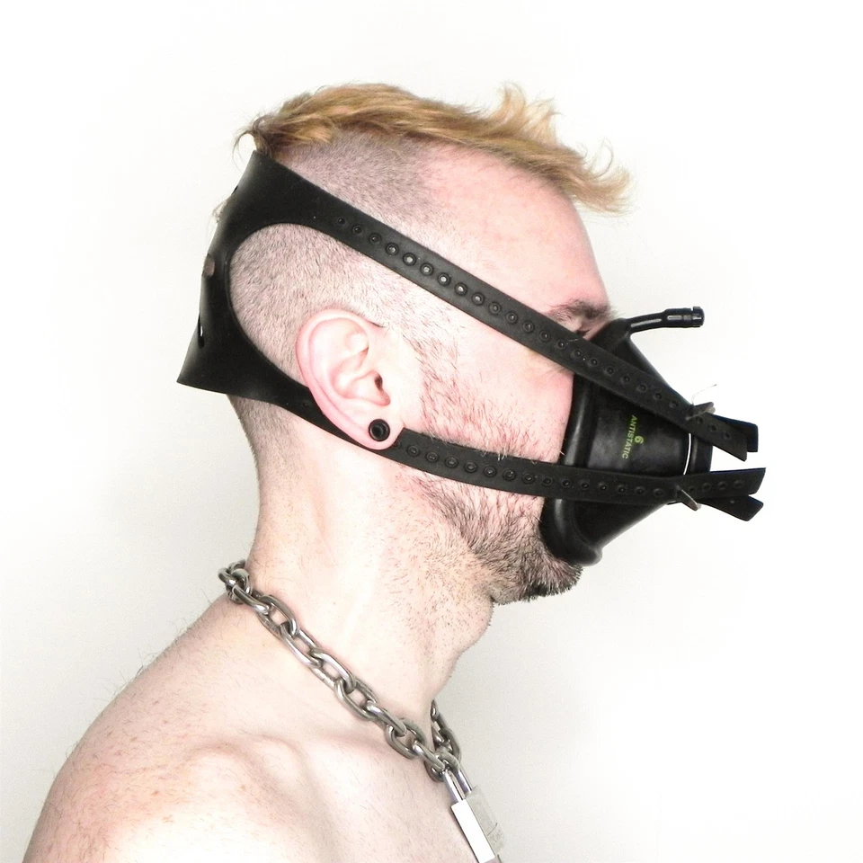 ASCO Rubber Anaesthesia Face Mask & Head Harness