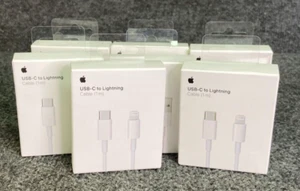 Apple A2561 Kable Lightning ⚡ Zestaw 7 – 1 m USB-C do Lightning - Zdjęcie 1 z 11