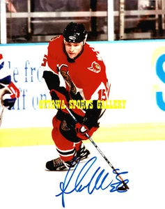 SHAWN MCEACHERN OTTAWA SENATORS AUTOGRAPHED 8X10 PHOTO • COA (267Z05) - Picture 1 of 2
