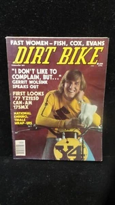 DIRT BIKE MAGAZINE-FEB 1977-YAM YZ125D-CAN AM 175 MX3 FAST WOMEN  GERRIT WOLSINK - Bild 1 von 19