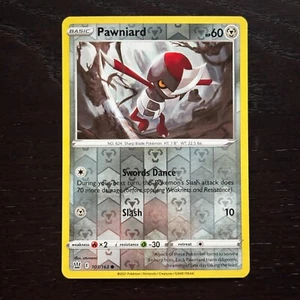 Pawniard 103/163 Pokemon Battle Styles Sword & Shield Reverse Holo Common NM - Picture 1 of 2