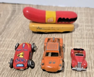Coche Hot Dog 1993 Hot Wheels Oscar Mayer WIENER MOBILE y coches de carreras de metal de colección - Imagen 1 de 9