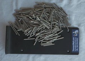 Lionel Stainless Steel O gauge ss pins 100 pieces with pin removal jig - Picture 1 of 11
