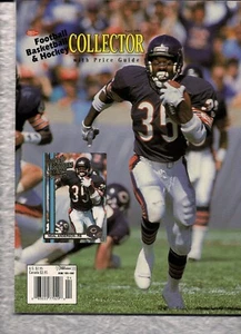 FOOTBALL~BASKETBALL & HOCKEY COLLECTOR WITH~PRICE GUIDE~APR~1991~FIND IT HERE!~~ - Imagen 1 de 6