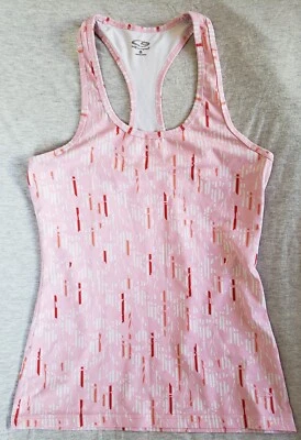 Camiseta sin mangas Champion para mujer rosa muticolor pequeña Foto 1 de 4