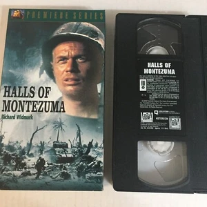 Halls of Montezuma VHS tape Ships  Same Day With Tracking - Bild 1 von 2