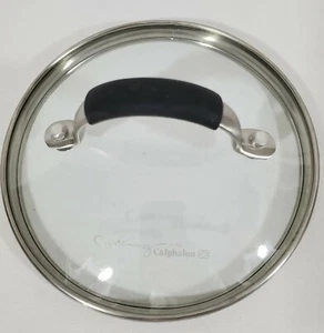 Cooking With Calphalon Replacement Clear Glass Lid 6" inch Round With Handle - Picture 1 of 8