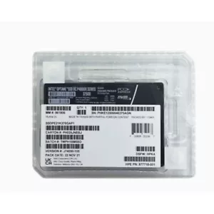 Intel Optane P4800x 375GB SSD U.2 NVME PCIE HP SSDPE1K375GAP1 Solid State Drives - Picture 1 of 1