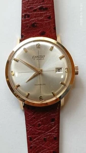 Reloj Suizo Exactus. ORO DE LEY 18 Quilates. Antigüo. Mecánico. MÁS DE 85 AÑOS. - Foto 1 di 7