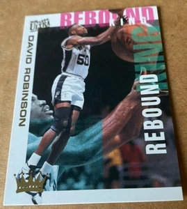 DAVID ROBINSON HOF 1994-95 Fleer ULTRA Rebound King Card #8 NM-MT Condition - Picture 1 of 2