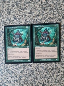 MTG - 2 x Vintara Elephant - Prophecy - Picture 1 of 1